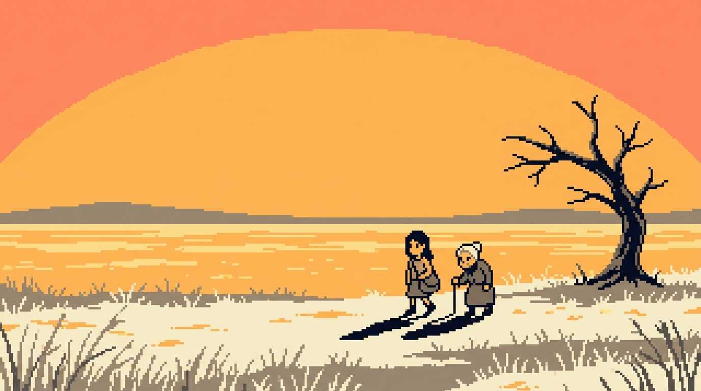 Key art for Bozkır — a young cartographer and her grandmother on the Anatolian steppe
